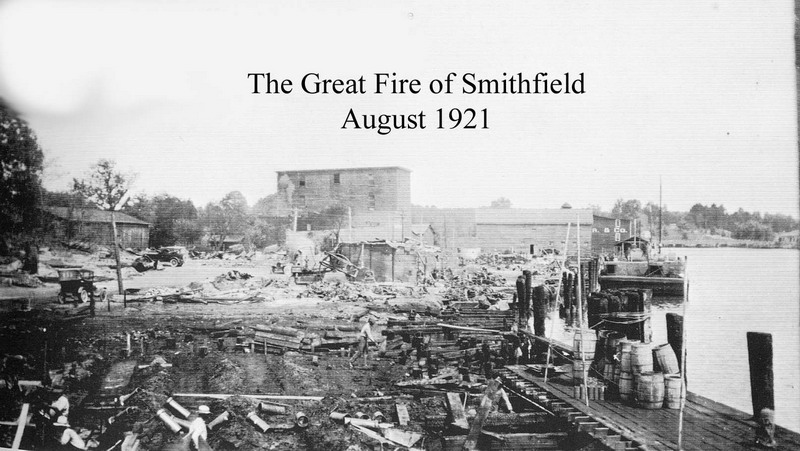 The Great Fire of Smithfield 1921