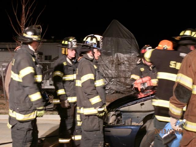 Drill night &quot; Vehicle extrication&quot; 3/4/13