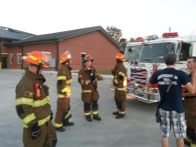 Front Bumper Pre-connect training with our Junior members. 10/4/13