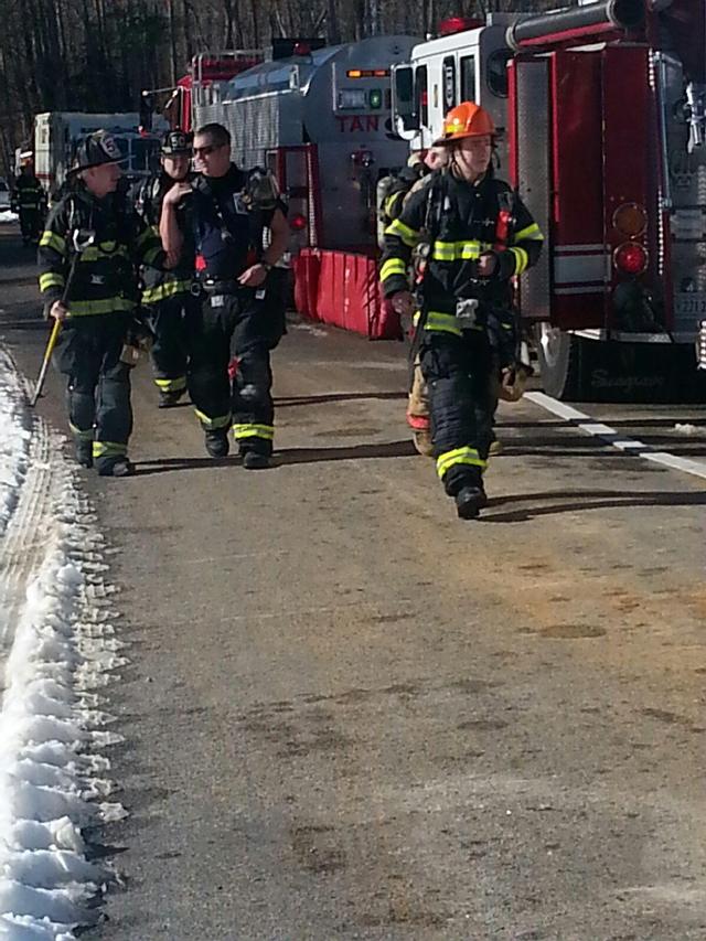 HOUSE BURN 2/1/14 ( BETHEL CHURCH LANE)