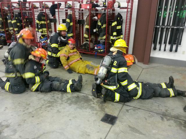 Firefighter I Class Practicals ( Firefighter Drags) 2/25/14