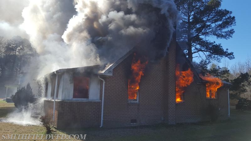 Training House Burn on Courthouse Highway
2/18/18