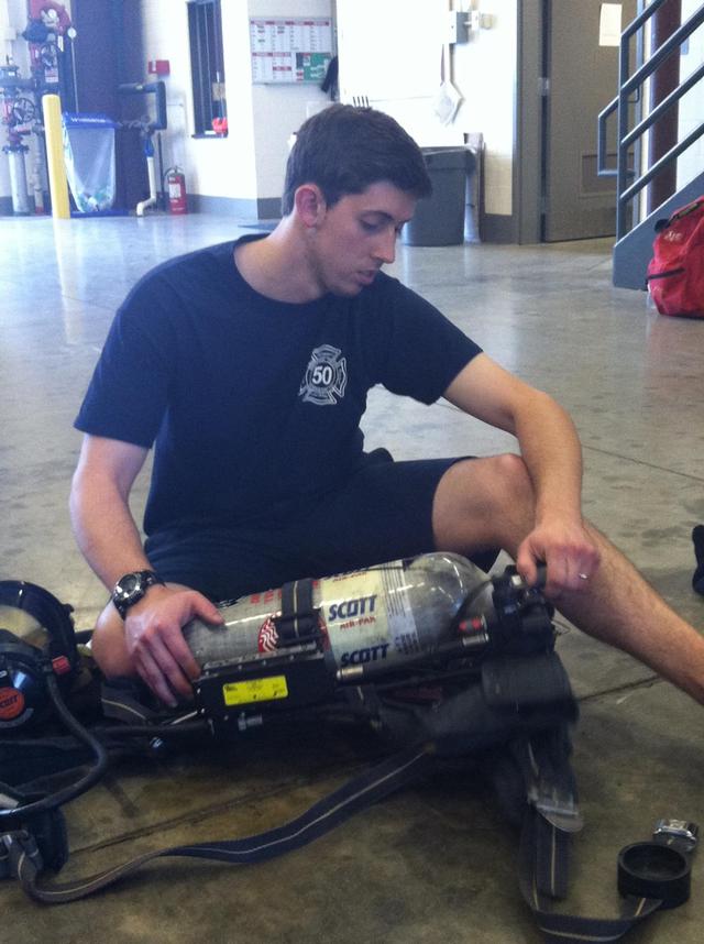 Training 5/20/13. ( SCBA Familiarization)