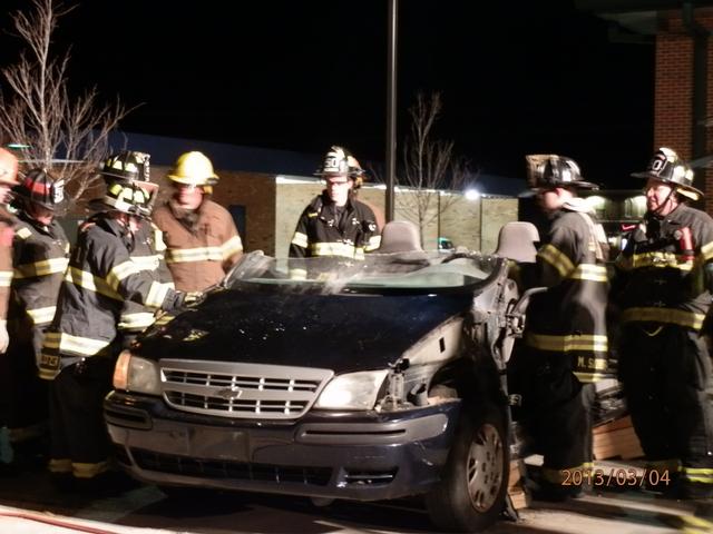 Drill night &quot; Vehicle Extrication&quot; 3/4/13