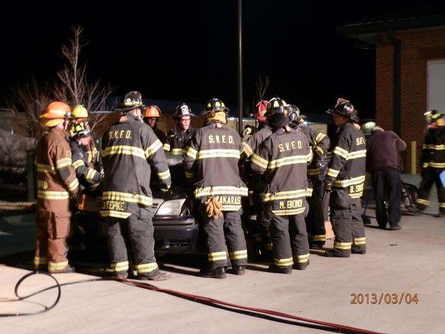 Drill night &quot; Vehicle Extrication&quot; 3/4/13