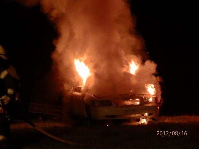 FF I & II CLASS ( CAR FIRE TRAINING) 8-16-12